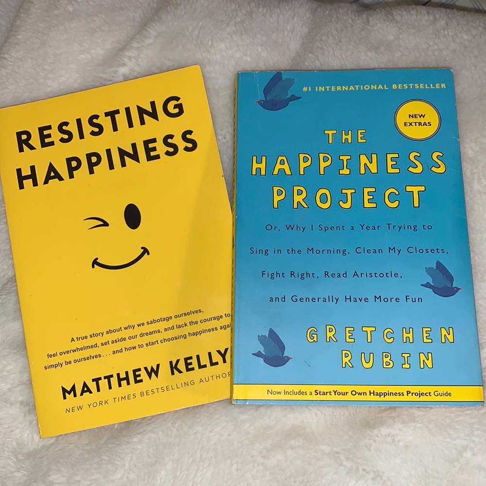 Self help Happiness set of 2 books